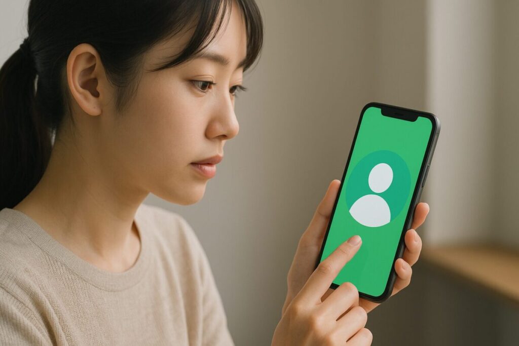 初期アイコンへの戻し方の手順