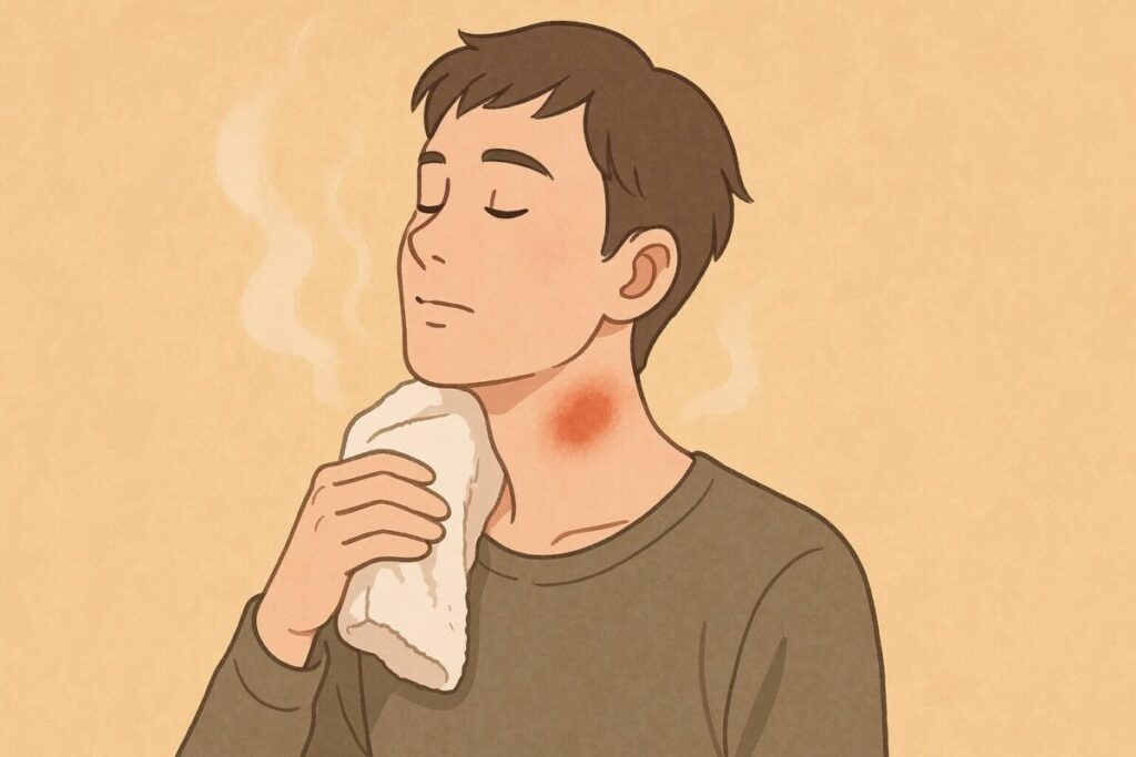 キスマークの消し方 至急で知る